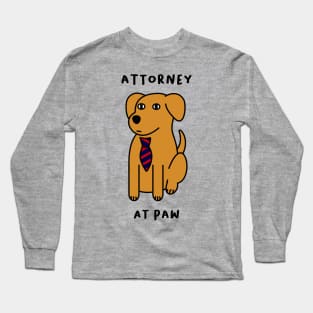 Attorney at Paw Long Sleeve T-Shirt